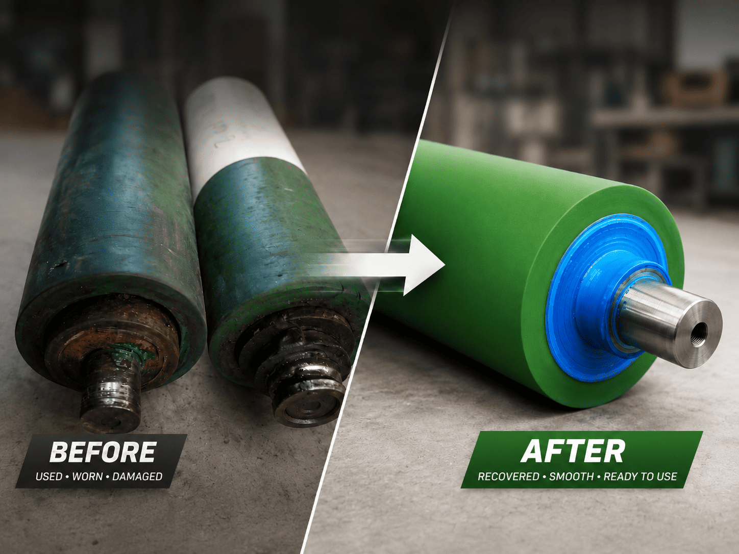 Rubber Roller Recovering Offset